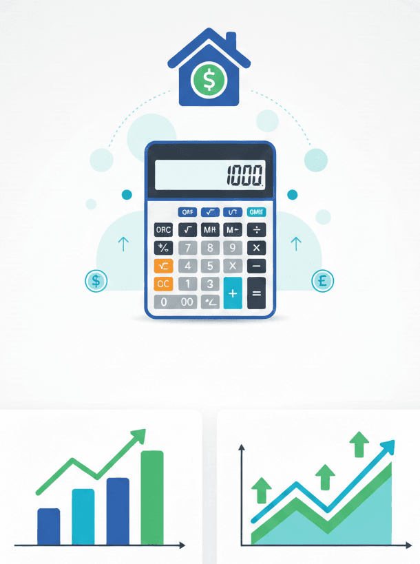 חישוב הלוואה כנגד נכס - מחשבון משכנתא