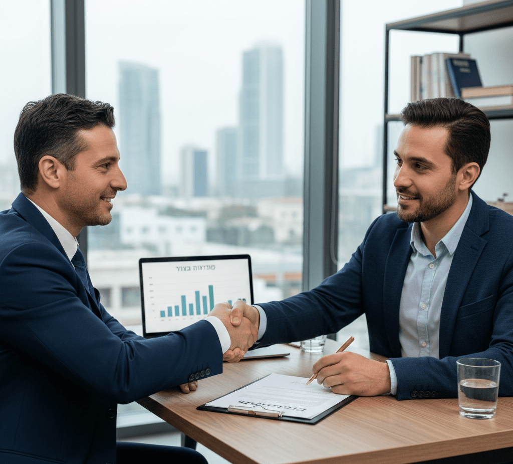 חתימה על הסכם הלוואה כנגד נכס