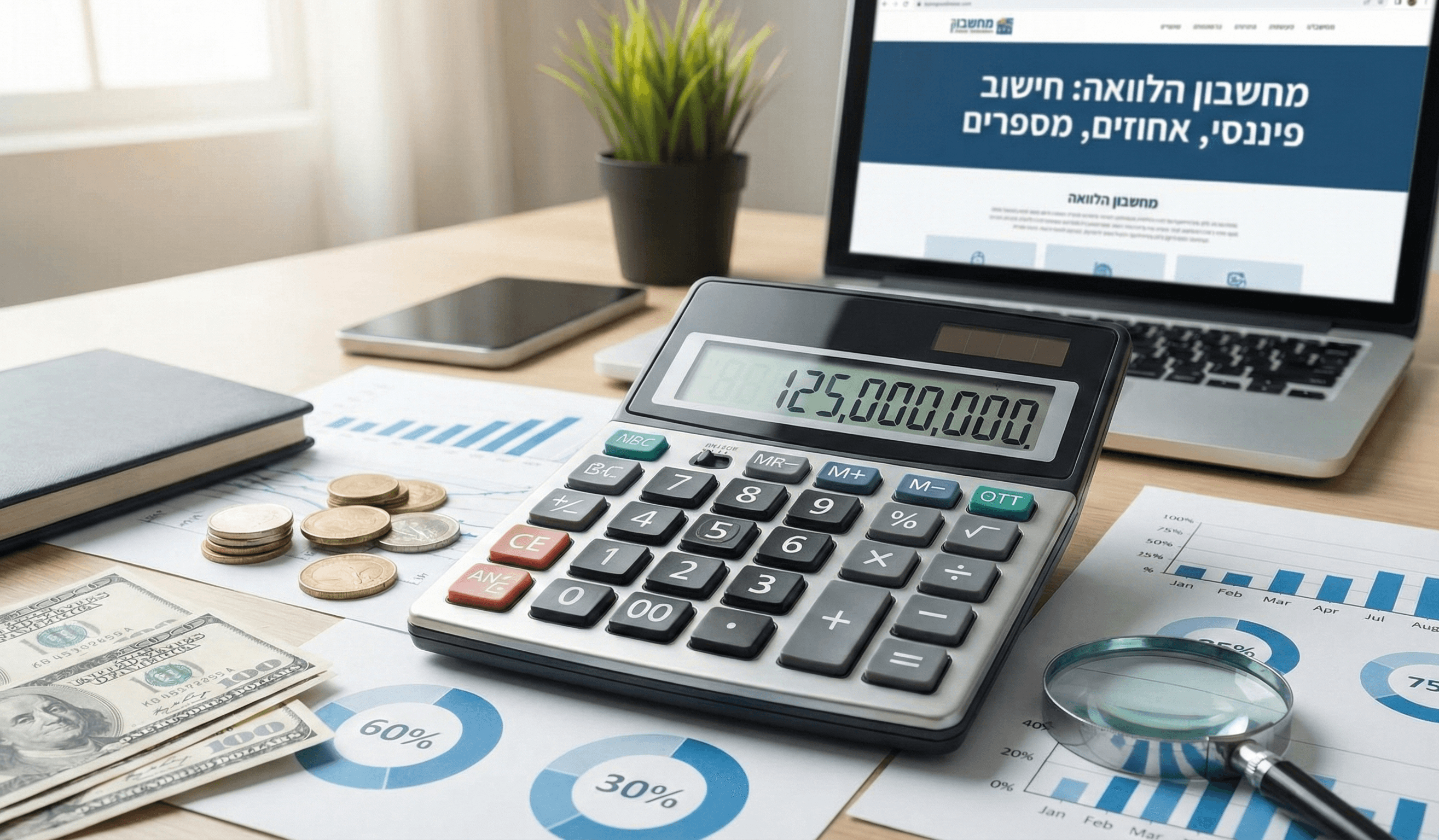 חישוב סכום הלוואה מקרן השתלמות